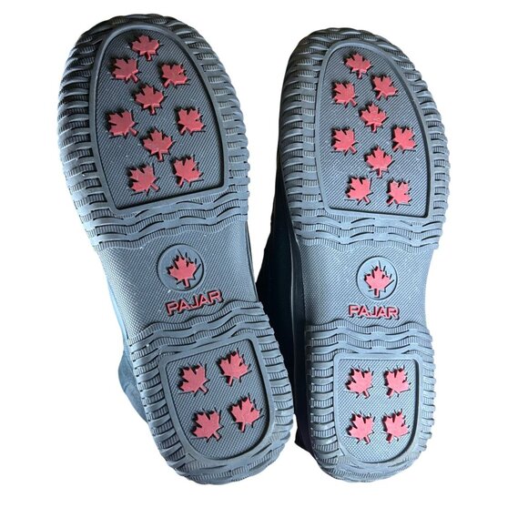 Pajar Gayanna Black Faux Fur Lined Winter Snow Boots Black Size EU 39 US 8.5 - Picture 7 of 8